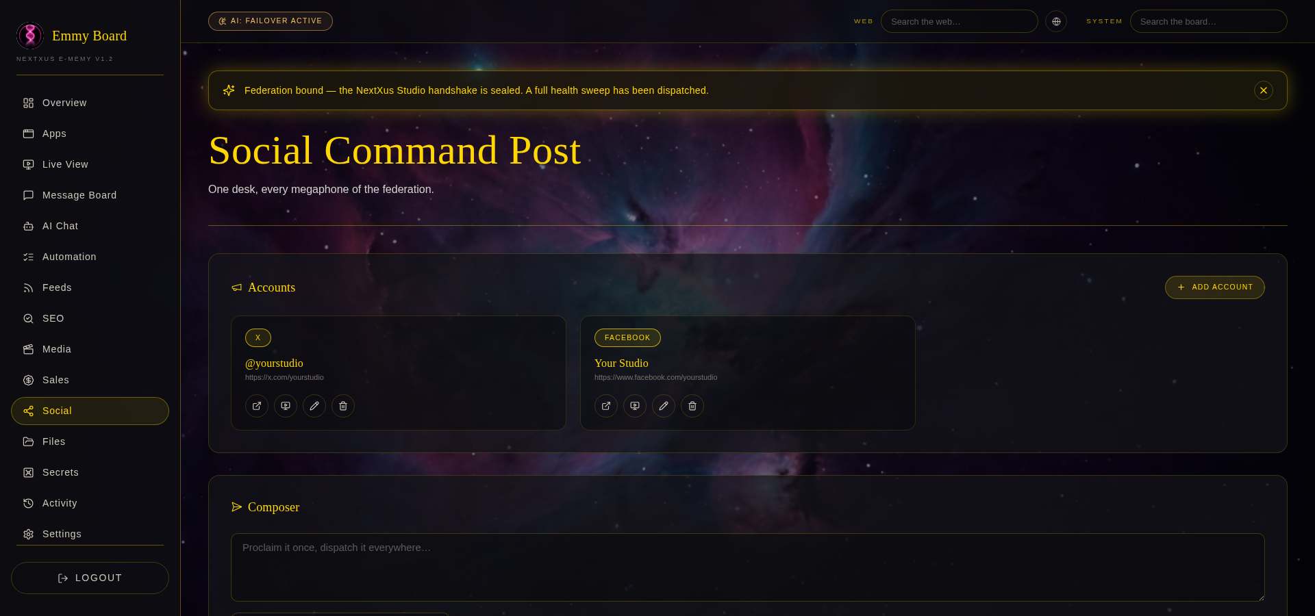 Social Command Post